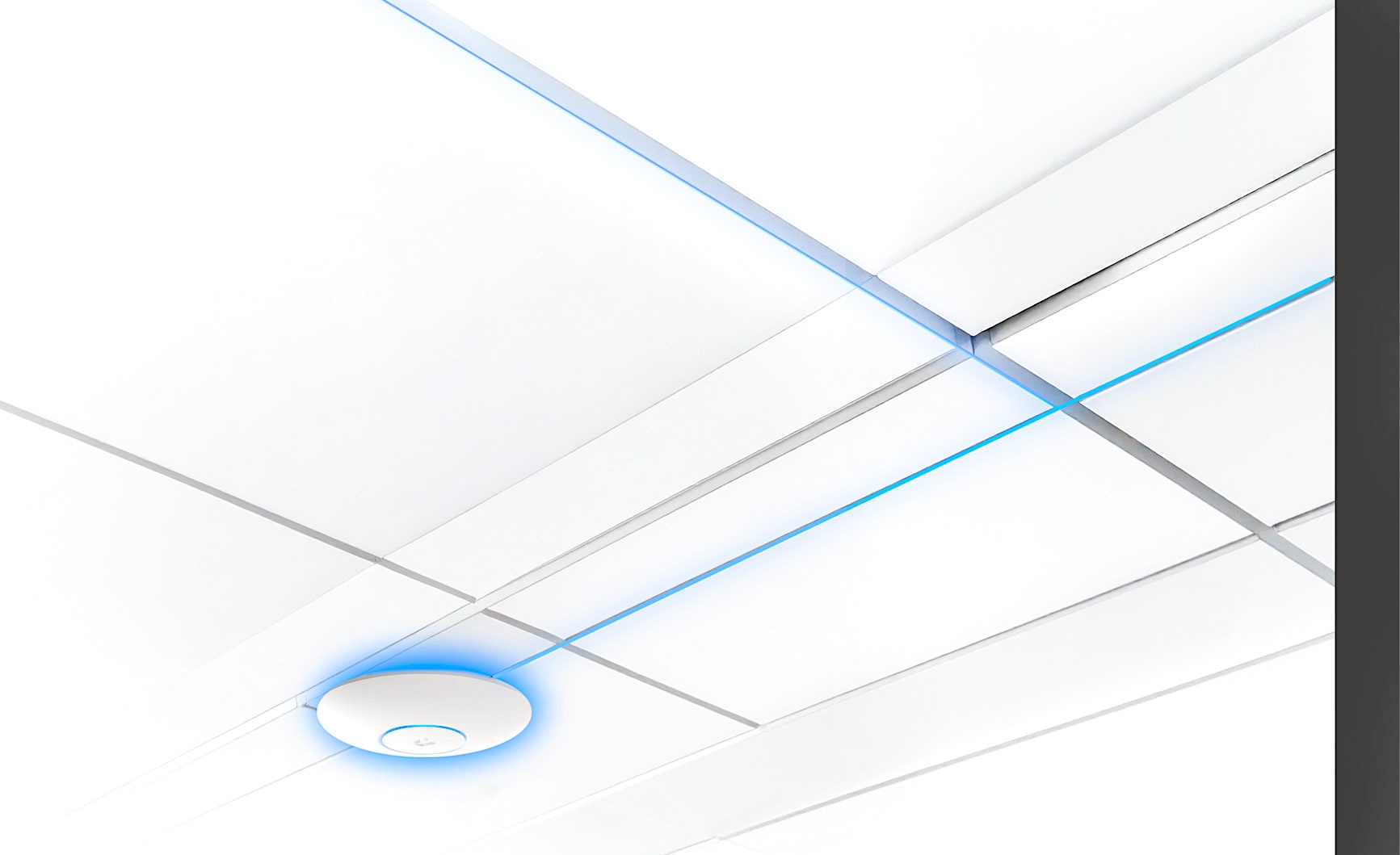 Wifi access point on the ceiling